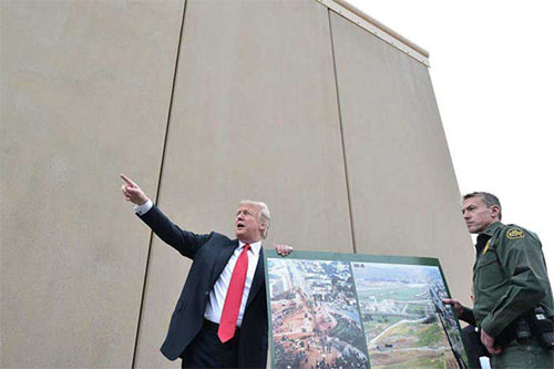 Trump no quiere cerrar el Gobierno, quiere cerrar la frontera